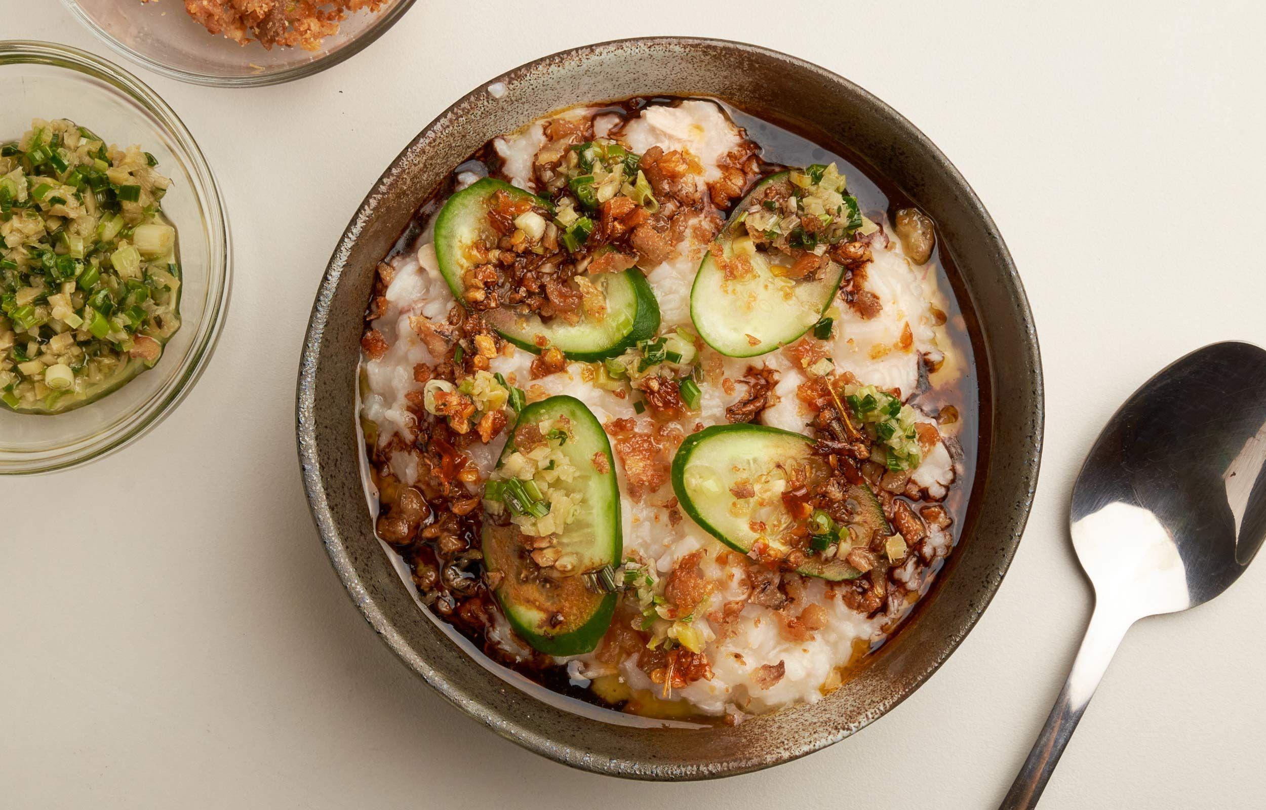 Hainanese Chicken Arroz Caldo