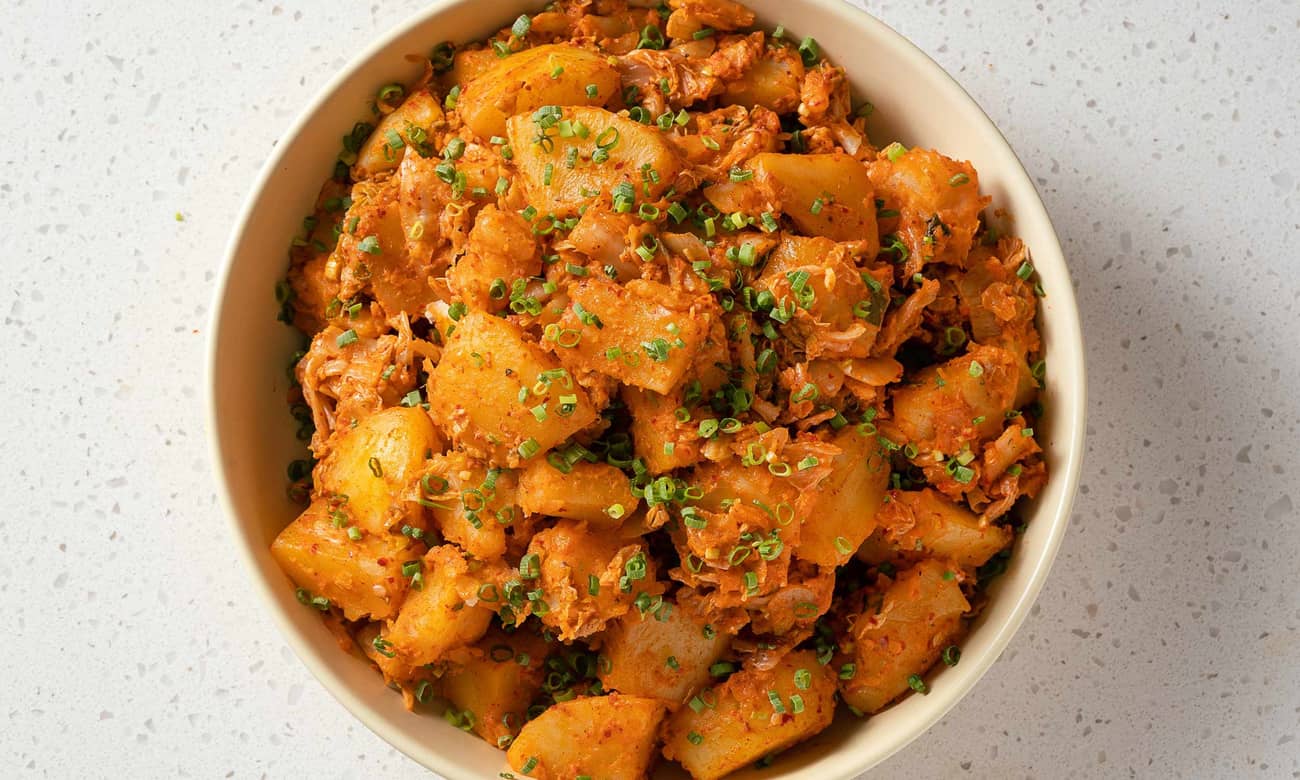 Kimchi Potato Salad