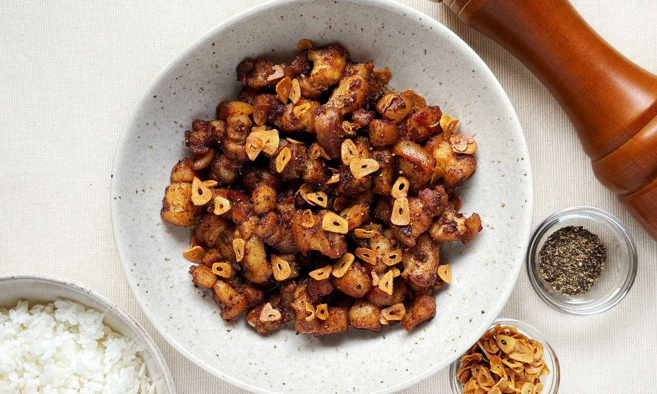 Garlic Pepper Pork