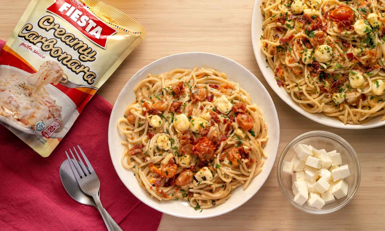 Fiesta Kesong Puti Carbonara