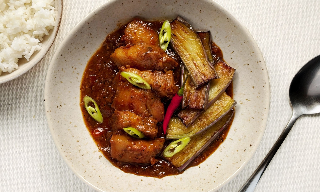 Pork Jowl Binagoongan