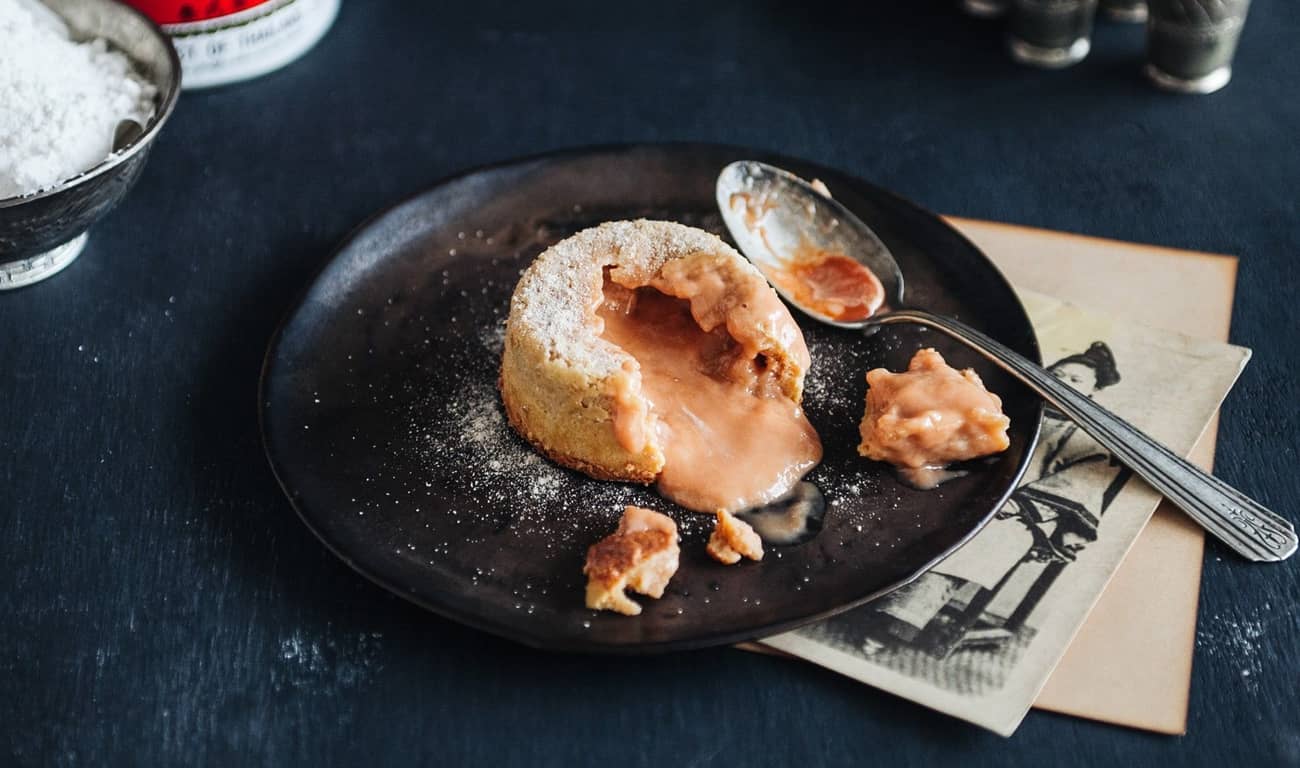 Thai Tea Lava Cake