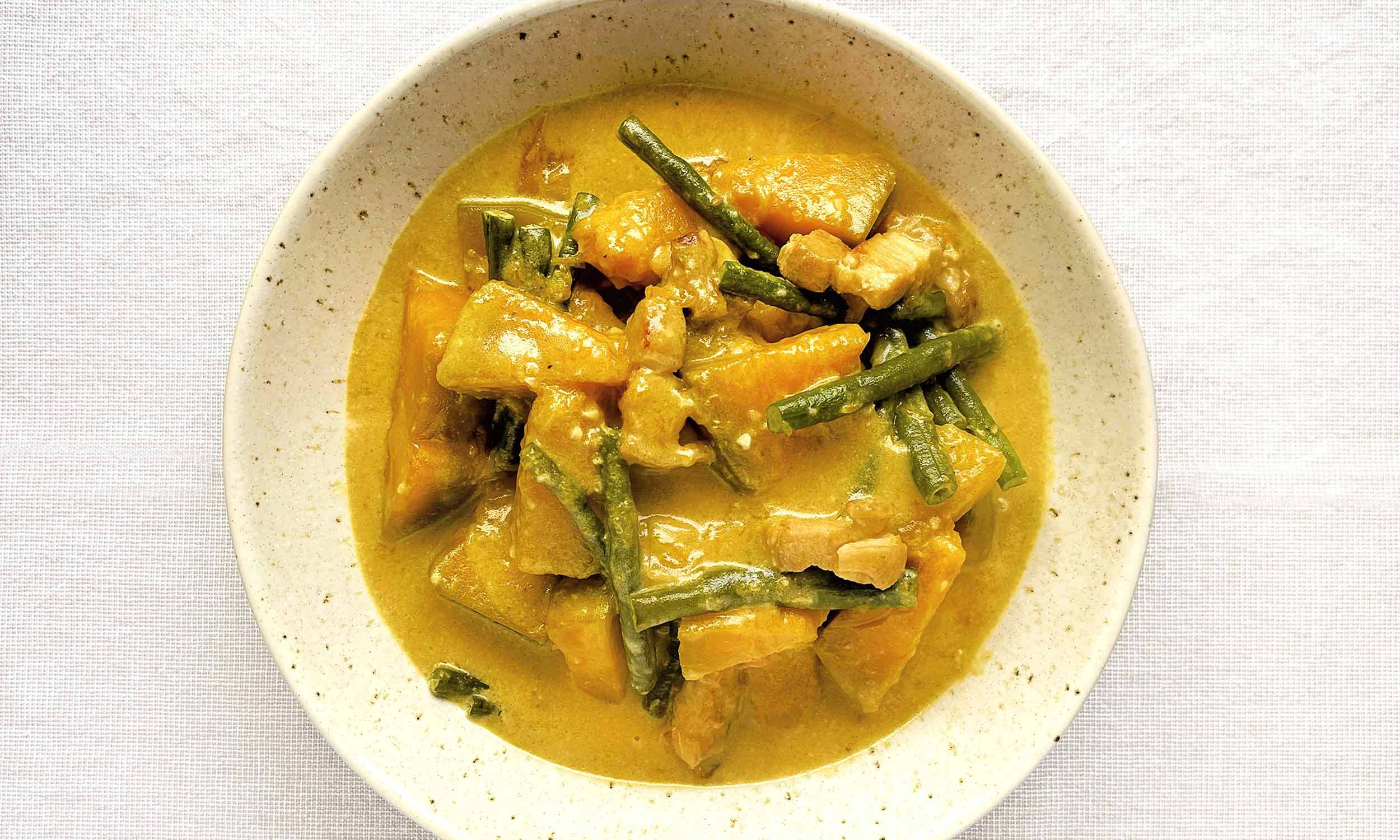 Ginataang Kalabasa and Sitaw