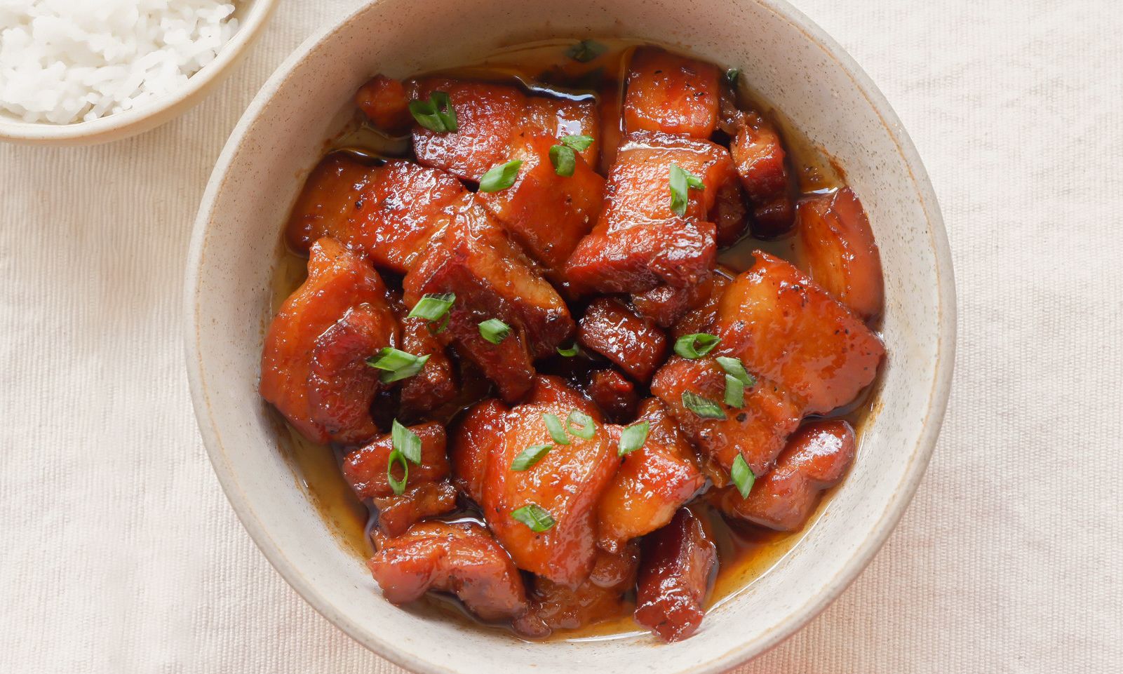 Honey Bagoong Braised Pork Belly