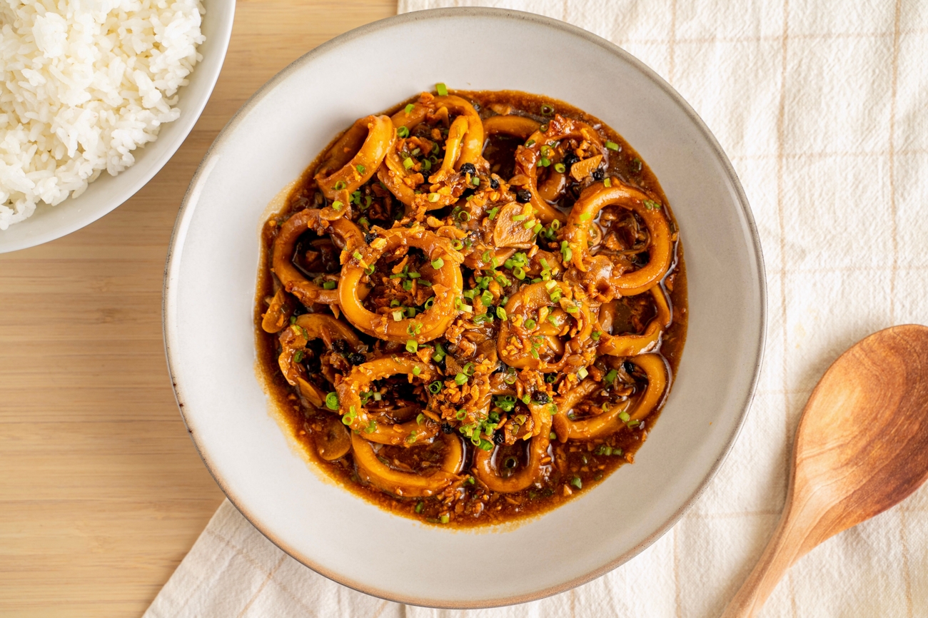 Frozen Squid Adobo