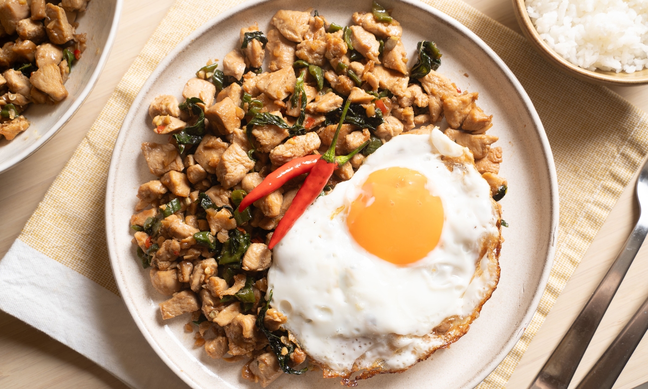 Chicken Pad Kra Pao