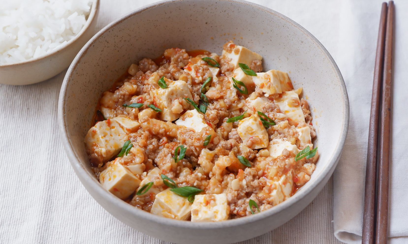 Pork and Shrimp Mapo Tofu
